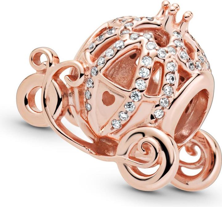 Produktbild Pandora Disney Rose Cinderella Pumpkin Coach Charm (rosevergoldet, Metall)