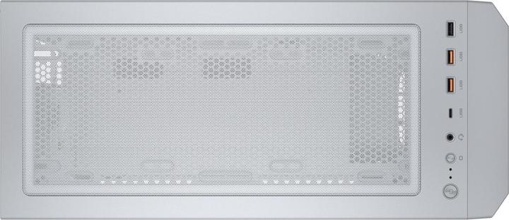Immagine prodotto Cougar MX330-G Pro Baltas | Case PC | Mid Tower / Pannello frontale a rete / Ventola / TG Left (Mini-ITX, ATX, mATX)