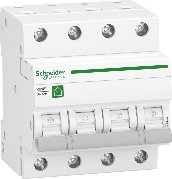 Schneider Electric SE R9S64463 Interrupteur-sectionneur Resi9, 3P+N, 63A, 415V AC