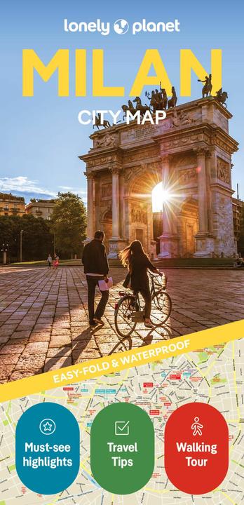 Produktbild Lonely Planet Milan City Map (Englisch, Lonely Planet, 2025)