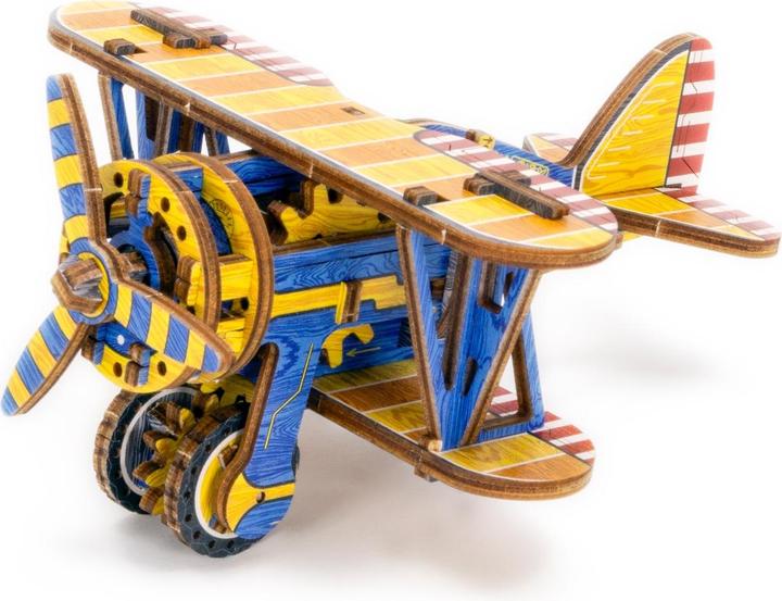 Immagine prodotto WoodenCity WOODEN CITY 3D Puzzle Biplano Edizione Limitata 65 pezzi (65 pezzi)