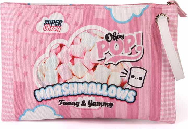 Actual product image Oh My Pop! Sunny Toiletry Bag Marshmallow