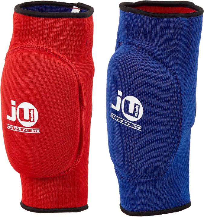 Actual product image Ju-Sports Reversible knee pads red / blue fabric (S, Knee pad, Pair)