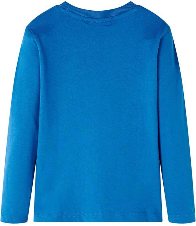 Actual product image VidaXL Children's long-sleeved shirt petrol blue 128,Material: 100 (128)