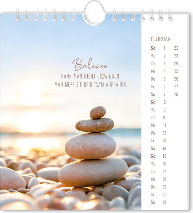 Image du produit Postkartenkalender 2026 Lichtblicke (16 x 17 cm, Couverture rigide, Allemand)