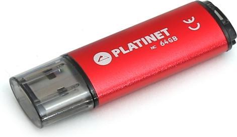 Image du produit Platinet Pendrive X-Depo, 64 Go (PMFE64R) (64 Go, USB 2.0)