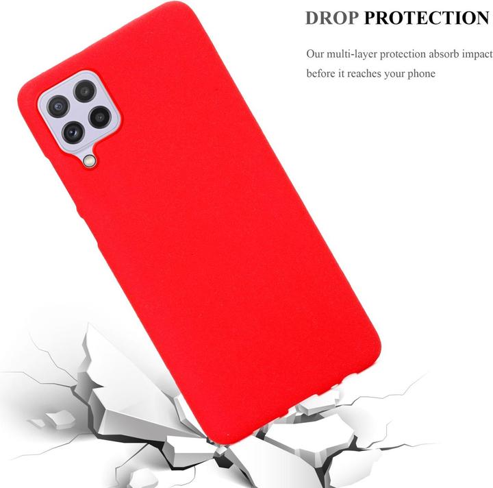 Actual product image Cadorabo TPU Frosted cover (Samsung Galaxy M22, Samsung Galaxy A22, Samsung Galaxy A32)