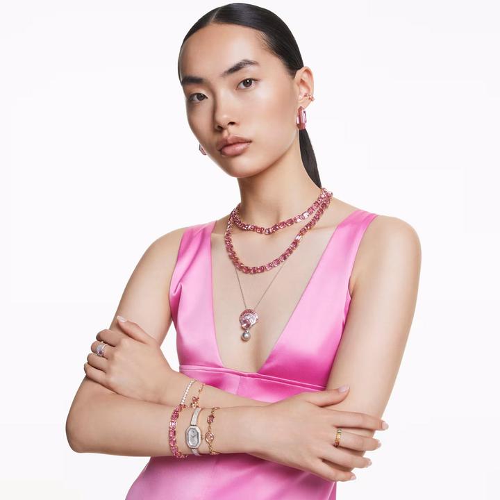 Image du produit Swarovski Millenia Bracelet Octogone taille rose or (19 cm, Métal Swarovski)