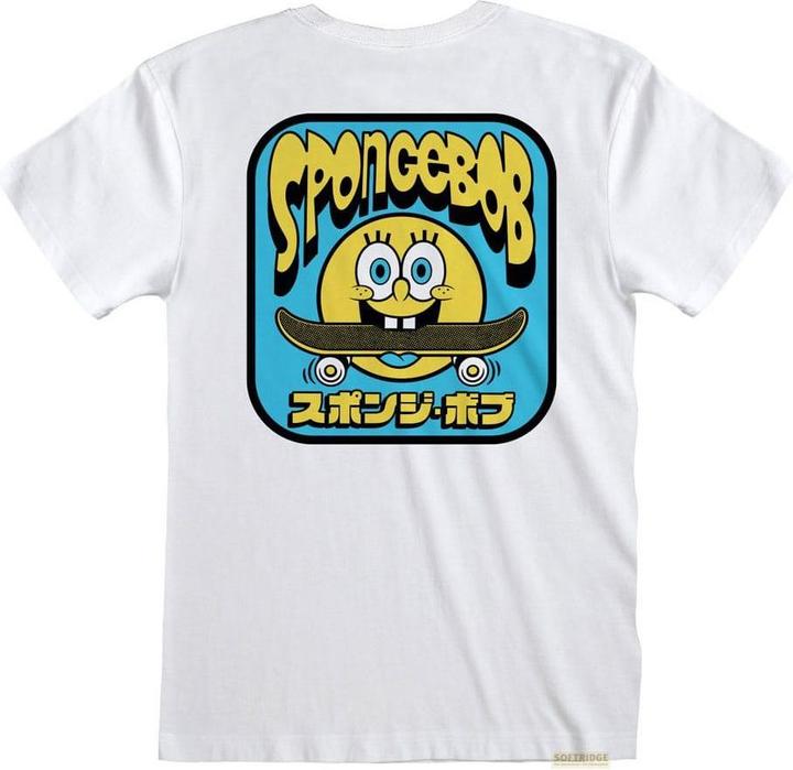 Heroes Inc SpongeBob Schwammkopf T-Shirt Skater Sponge Grösse L (L)