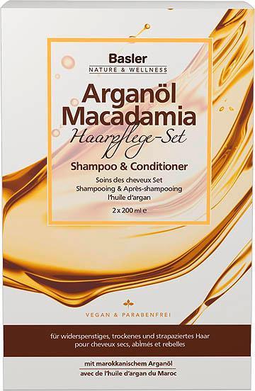Produktbild Basler Nature & Wellness Arganöl Macadamia Haarpflege-Set (Haarpflege set)
