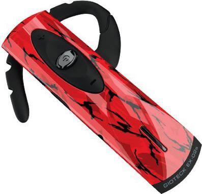 Gioteck EX-02, Bluetooth Gaming Headset, Mono, PS3, rot