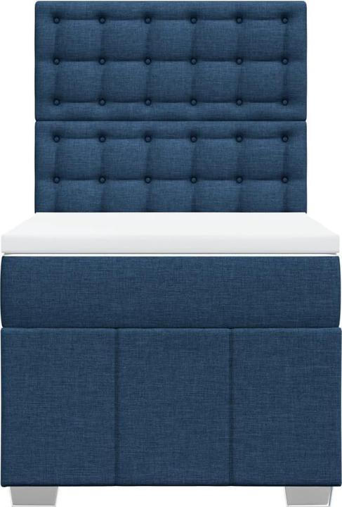 Actual product image VidaXL Bo x spring bed with mattress 90 x 200 cm fabric (90 x 200 cm, 90 x 200 cm)