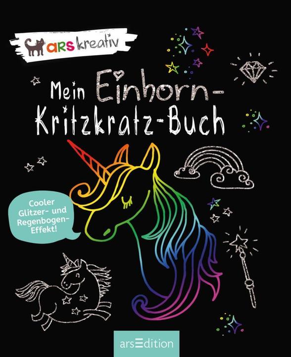 Immagine prodotto Mein Einhorn-Kritzkratz-Buch (Tedesco, 2017)