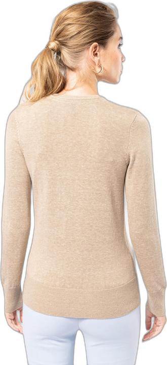 Produktbild Kariban Pullover mit V-Ausschnitt Damen (M)