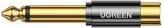 Produktbild Ugreen 6.35 mm Klinken Stecker auf RCA Cinch Buchse Adapter (Klinkenadapter)