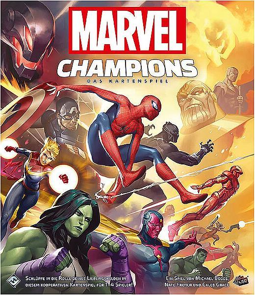 Actual product image FFG Marvel Champions (German)