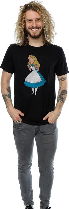 Actual product image Disney Mens Alice In Wonderland Surprised Alice T-Shirt (M)