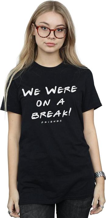 Immagine prodotto Friends We Were On A Break Text Maglietta Ampia Donna (XL)