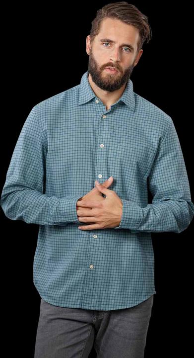Marc O'Polo Long Sleeve Shirt Chest Pocket Lightly Charred/M