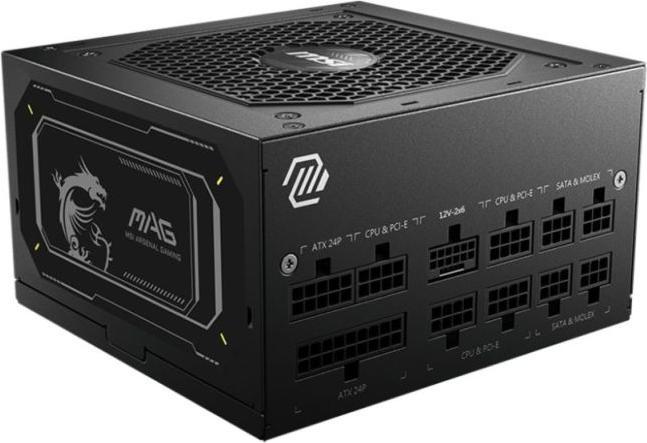 Actual product image MSI MAG A750GL PCIE5 II (750 W)
