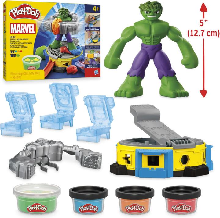 Actual product image Play-Doh Hulk squeeze butterfly fun