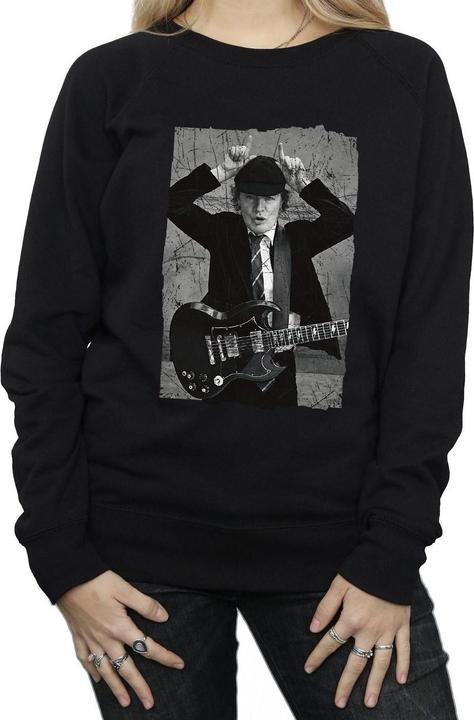 Produktbild AC/DC Angus Young Distressed Photo Sweatshirt (XXL)