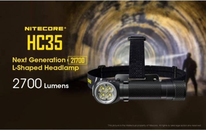 Produktbild Nitecore HC35 inkl. NL2140HP (2700 lm)