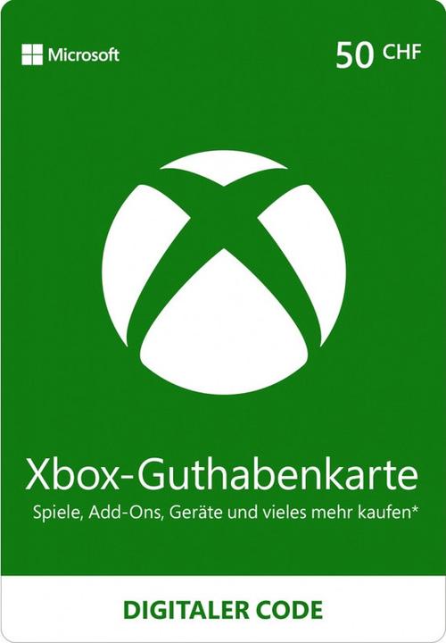 Produktbild Microsoft Xbox-Store (50 CHF)