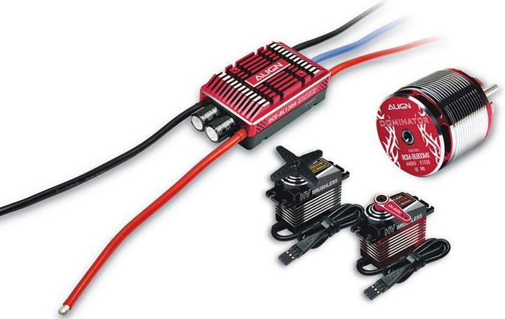 Immagine prodotto Align T-Rex 650X Dominator Flybarless elicottero elettrico 12S Combo