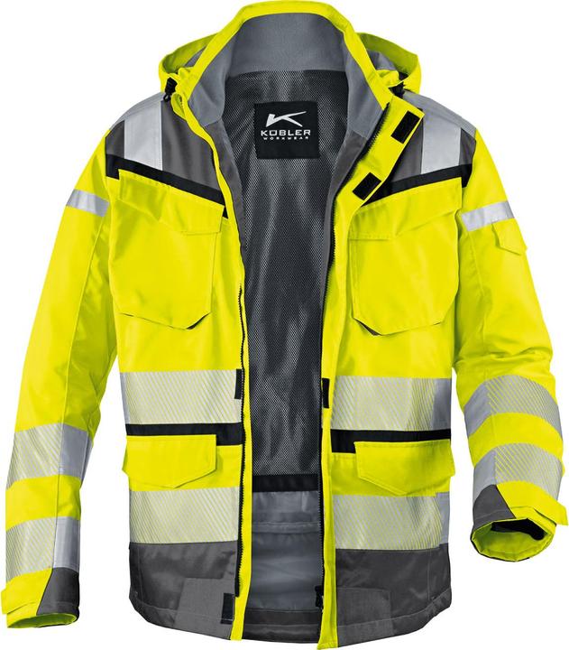Actual product image Kübler Sympatex® high-visibility weather jacket 1307 (M)