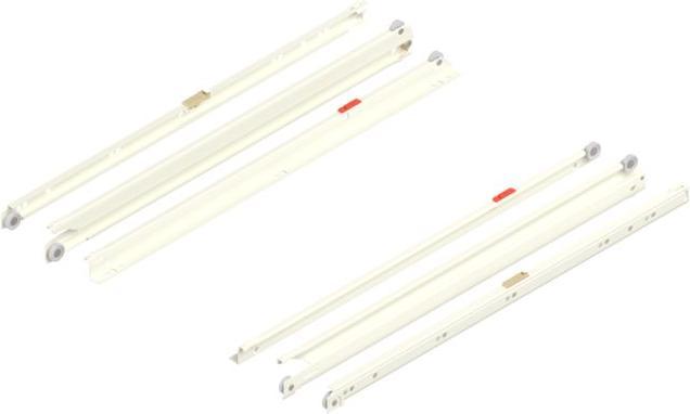 Immagine prodotto Blum Guida a estrazione totale 430E bianco crema 30kg 500mm