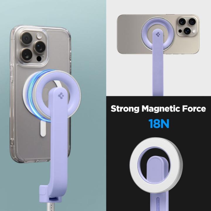 Produktbild Spigen S571W MagSafe Bluetooth Selfie Stick with Tripod - Purple