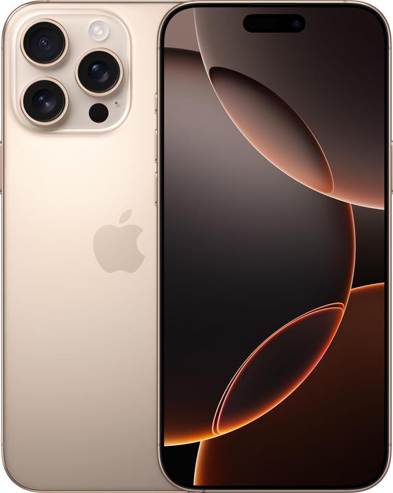 Apple iPhone 16 Pro Max (256Â GB, Desert Titanium, 6.90", SIM + eSIM, 48Â Mpx, 5G)