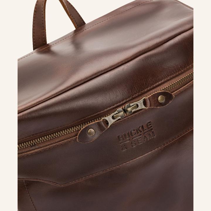 Actual product image Buckle & Seam Rucksack Siwa Braun/NewStripes (23 l)