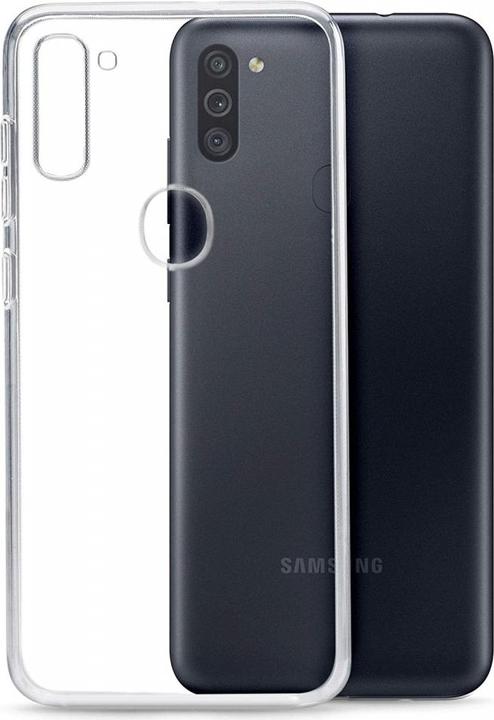 Actual product image Screenguard Samsung Galaxy M11 Flexible TPU Clear Case (Samsung Galaxy M11)