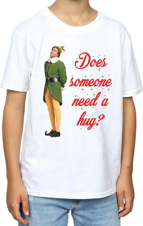 Actual product image Elf Boys Hug Buddy T-Shirt (128)