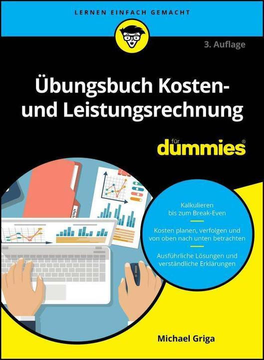 Actual product image Übungsbuch Kosten- und Leistungsrechnung für Dummies (German, Michael Griga, 2024)