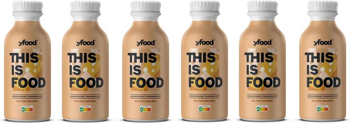 Actual product image YFood Salted Caramel (Salted Caramel, 6 x)