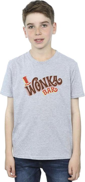 Immagine prodotto Willy Wonka & the Chocolate Factory Bar Logo Maglietta Ragazzi (116)