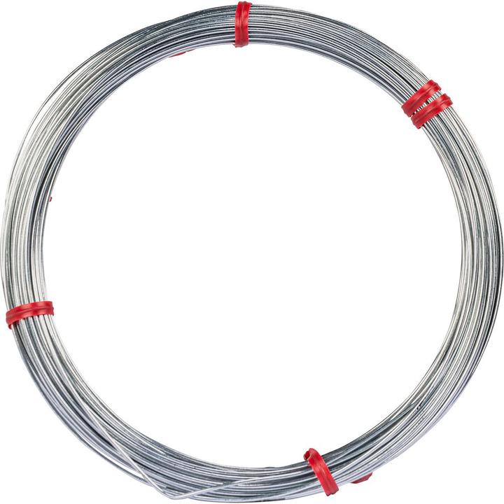 Hsb Eisendraht verzinkt 1 mm 16 m (16 m)