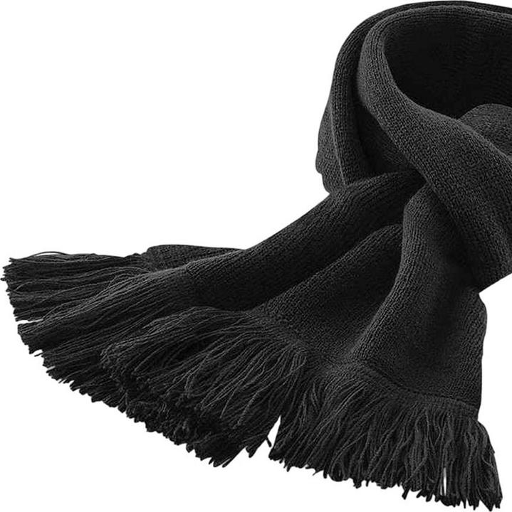 Beechfield Klassischer gestrickter Schal Erwachsene