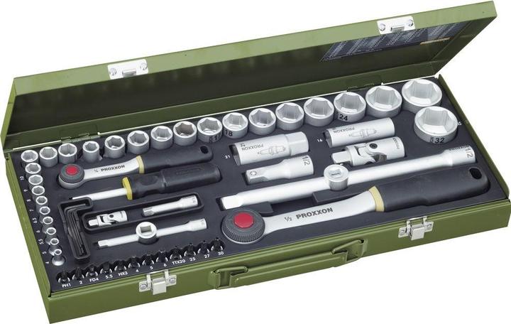 Actual product image Proxxon Complete socket wrench set (12.5 mm)