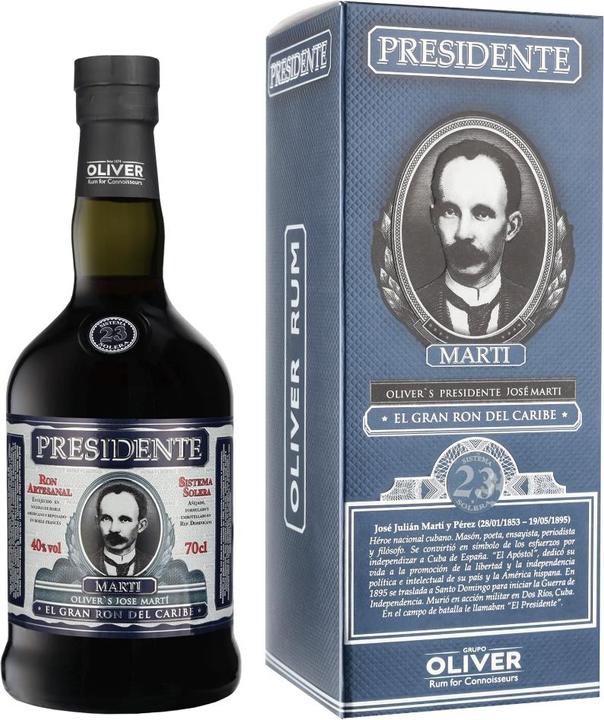 Actual product image Oliver & Oliver Presidente Marti 23 anos Solera 0.7 l (1 x 70 cl)