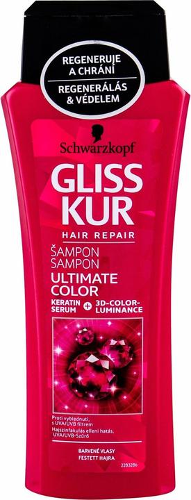 Image du produit Schwarzkopf Gliss Kur Ultimate Color (400 ml, Shampoing liquide)