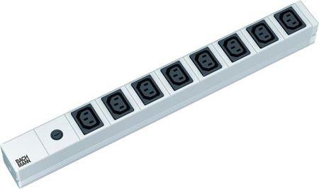 Produktbild Bachmann 48,30cm (19") Steckdosenleiste, 8-fach ohne Stecker