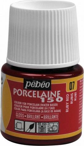 Pebeo Porcelaine 156 (Ruby, 45 ml)