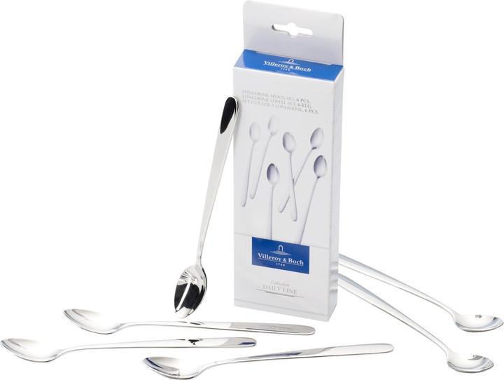 Produktbild Villeroy & Boch Longdrink Löffel-Set 6tlg Daily Line (6 Stück, Löffel)