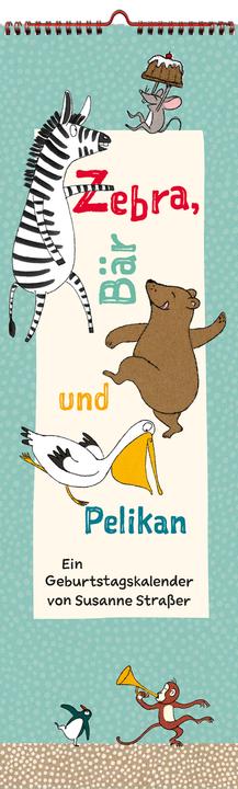 Produktbild Zebra,BärundPelikan (Deutsch)