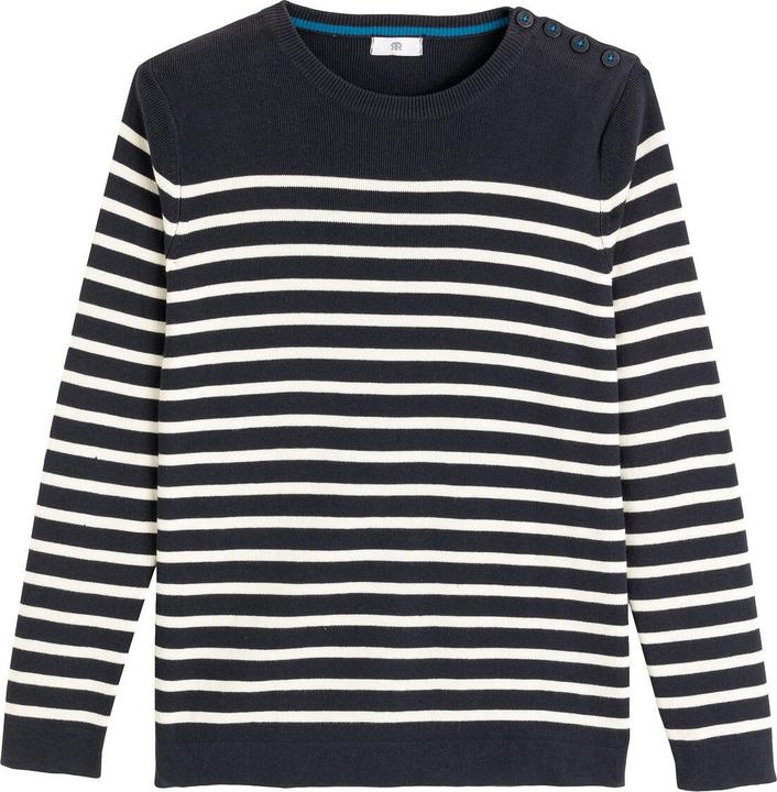 Actual product image La Redoute Collections Organic cotton sailor jumper (XL)