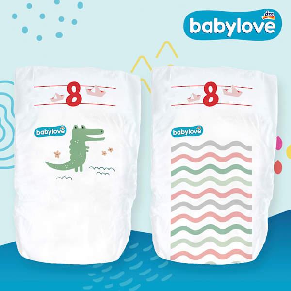 Produktbild dm babylove Windeln Premium (Gr. 8, Tragepack, 28 Stück)